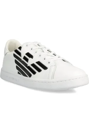 EA7 Tenis con logo en relieve