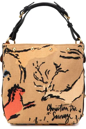 Dior Bolsa bucket Canvas DiorAvenue Sauvage 2018-2024
