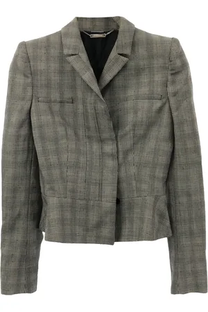 Alexander McQueen Blazer con motivo de cuadros príncipe de Gales 2010