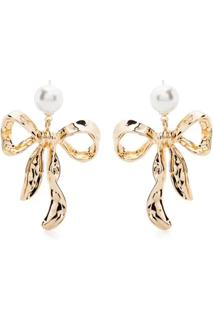 Self-Portrait Aretes de moño