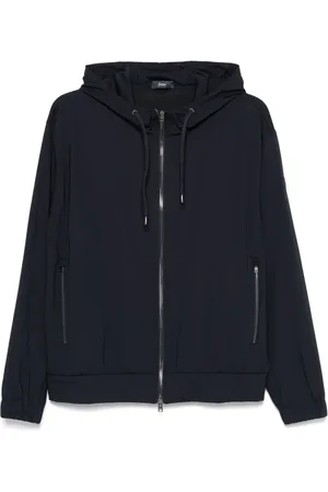 HERNO Hoodie con parche del logo