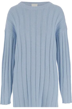 Allude Suéter tejido de canalé