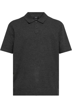 THEORY Playera tipo polo manga corta