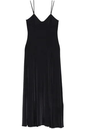 FORTE FORTE Vestido midi con diseño acampanado