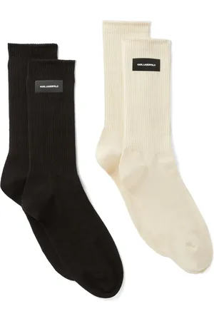 Karl Lagerfeld Set de dos pares de calcetines K/Essential