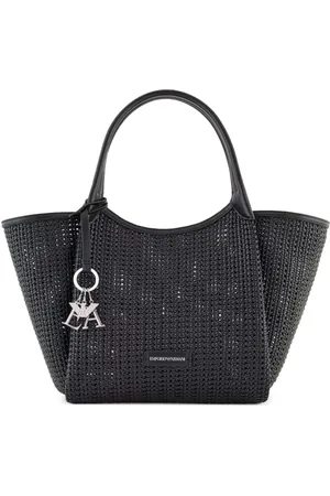 Emporio Armani Tote con logo de llave