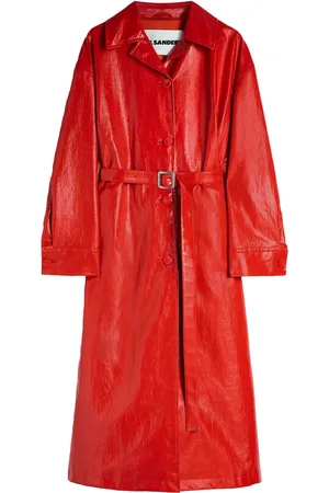 Jil Sander Gabardina con cinturón