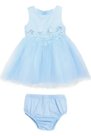 IAME Vestido con aplique floral