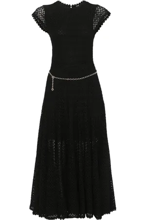 Maje Vestido midi con encaje