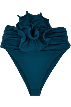 MAGDA BUTRYM Bikinis bottom con detalles florales