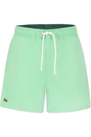 Lacoste Shorts de playa con aplique del logo