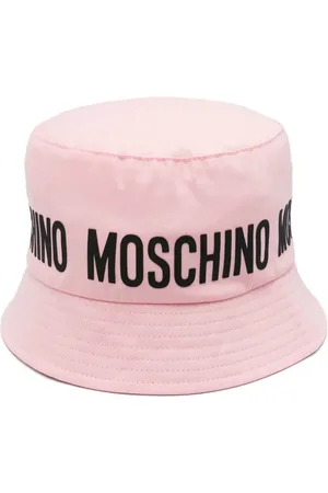 Moschino Gorro de pescador con logo engomado