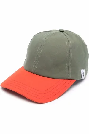 MACKINTOSH Gorra con diseño impermeabilizado