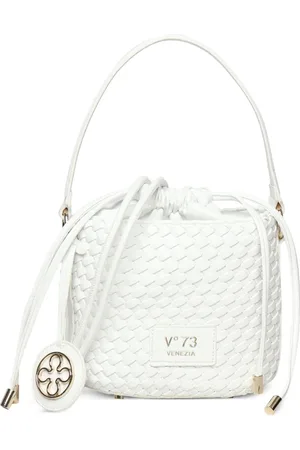V°73 Bolsa bucket con logo estampado