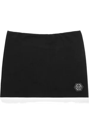 Philipp Plein Falda corta jogging