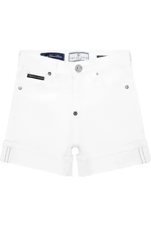 Philipp Plein Shorts de mezclilla Cuff