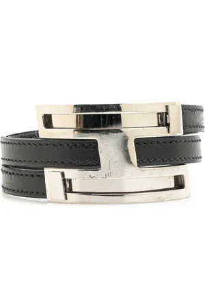 Hermès Pulsera Leather Pousse Pousse Double Tour Bracelet 1999