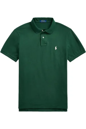 Ralph Lauren Playera tipo polo con logo bordado