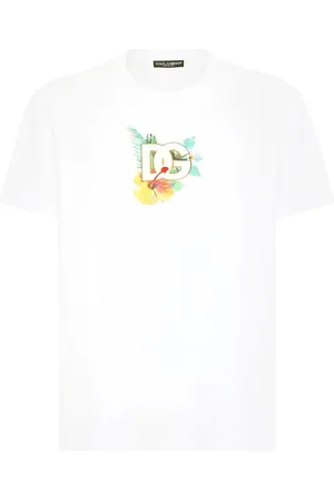 Dolce & Gabbana Playera con logo estampado