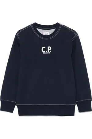 C.P. Company Sudadera con logo estampado