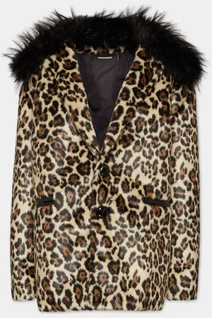 Dsquared2 Blazer con animal print