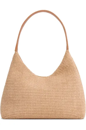 Mansur Gavriel Bolsa de hombro de rafia Candy