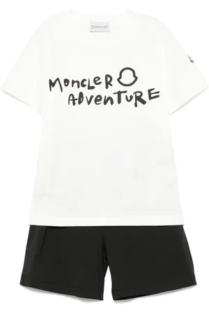 Moncler Set de shorts con logo estampado