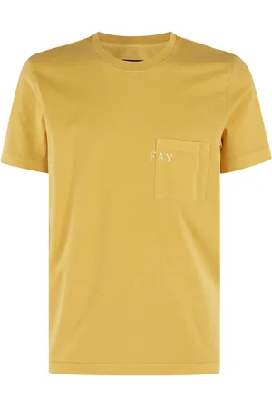 FAY Playera con bolsillo de parche