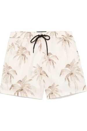 MAUNA KEA Shorts de playa con estampado