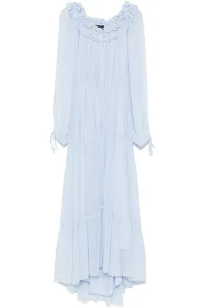 Maje Vestido midi con diseño acampanado