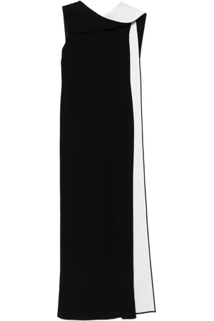 Roland Mouret Vestido de fiesta en crepé con detalle de fajín