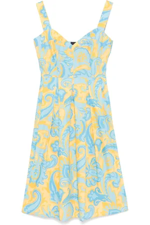 Etro Vestido midi con estampado