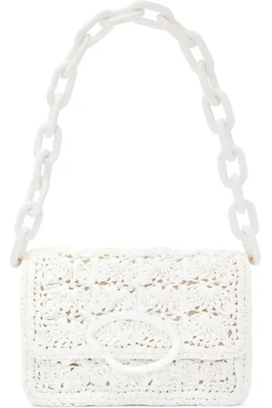 Oscar de la Renta Bolsa crossbody de rafia O