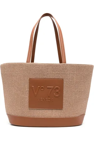 V°73 Tote con parche del logo