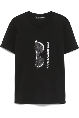 Karl Lagerfeld Playera con lentes de sol estampadas