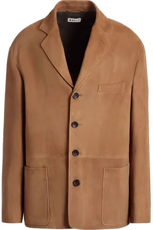 Bally Blazer de gamuza