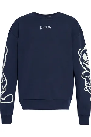Iceberg Sudadera con logo bordado