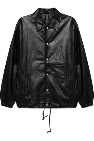 GIORGIO BRATO Sobrecamisa de cuero