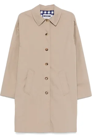 Moschino Gabardina con solapa
