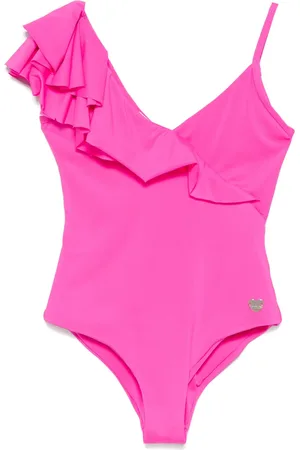 MONNALISA Traje de baño con detalle de volantes