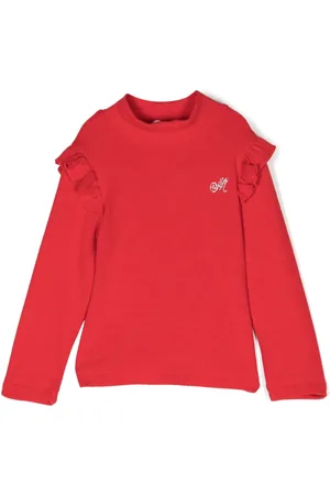 MONNALISA Playera con aplique del logo