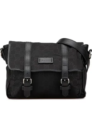 Gucci Bolsa crossbody GG Nylon Messenger Bag 2000-2015