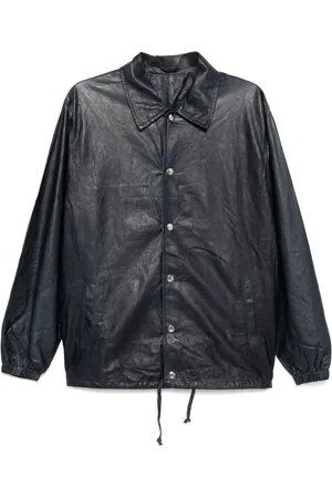 GIORGIO BRATO Sobrecamisa de cuero