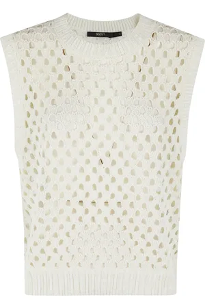SEVENTY BY SERGIO TEGON Top con perforaciones