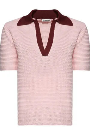 Jil Sander Playera tipo polo manga corta