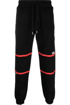 GCDS Pants con rayas estampadas