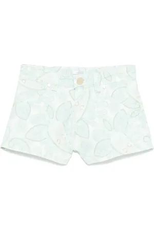 MISS GRANT Shorts con estampado de cachemira