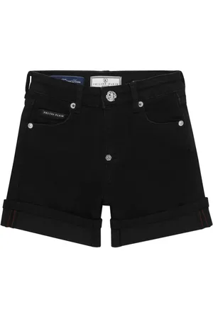 Philipp Plein Shorts de mezclilla Cuff