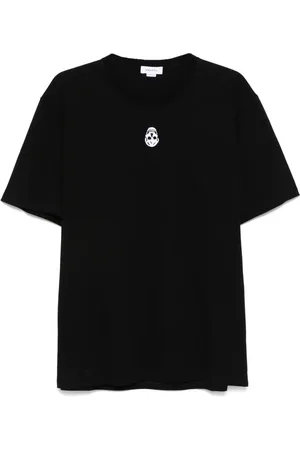 Alexander McQueen Playera con motivo Skull