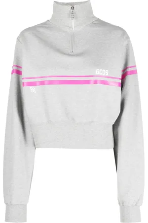 GCDS Sudadera con medio cierre